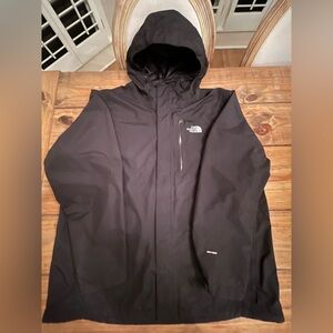 NORTH FACE DRYVENT SHELL 3/1 MENS XXL EXCELLENT CONDITION NO FLAWS BLACK CLEAN
